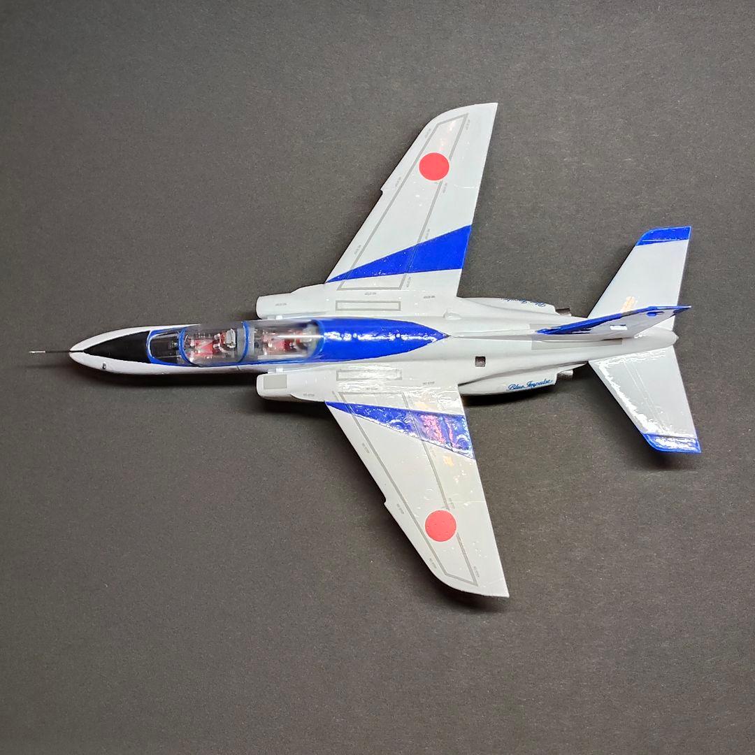 1/72 T-4ブルーインパルス　プラモデル完成品
