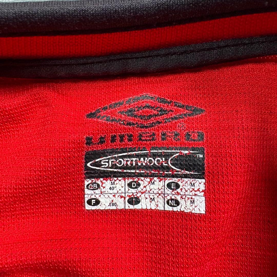 old UMBRO マンチェスターユナイテッド　ゲームシャツ　vodafone