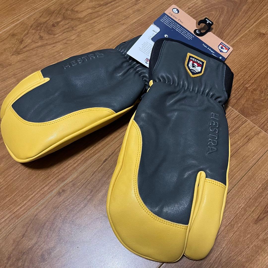 HESTRA へストラ TOPO 3-Finger スキー スノボ グローブ