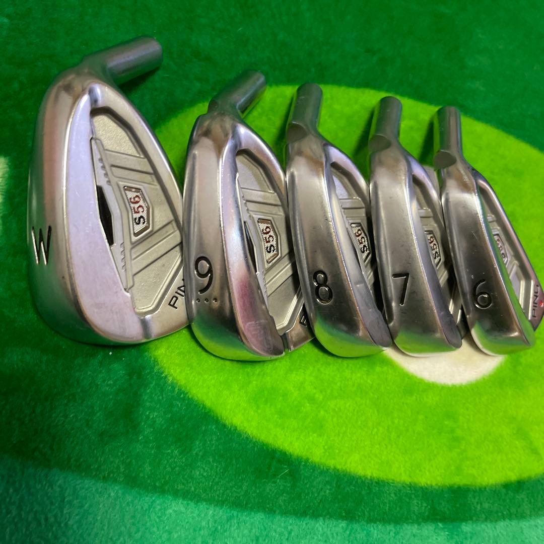 PING S56 アイアンヘッド　w 9 8 7 6 セット