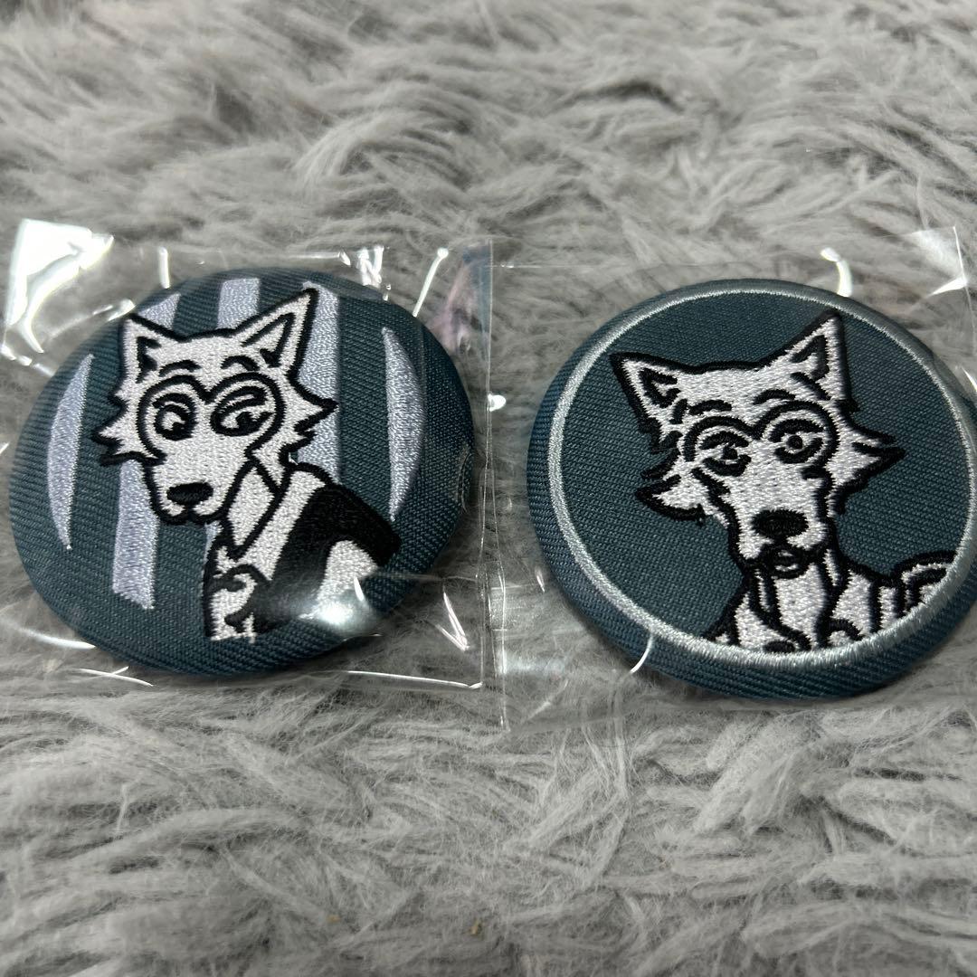 板垣巴留展　刺繍缶バッチ　BEASTARS ９種セット