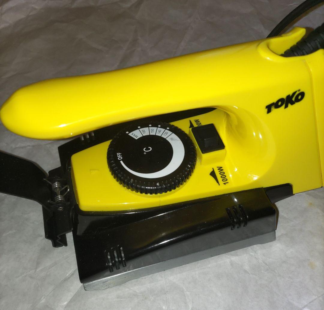 程度良好 TOKO Iron 500w/1000w WAXペーパークリップ付属