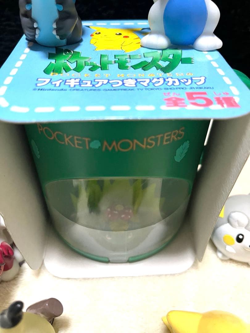 ポケモン　レトロマグカップ　指人形
