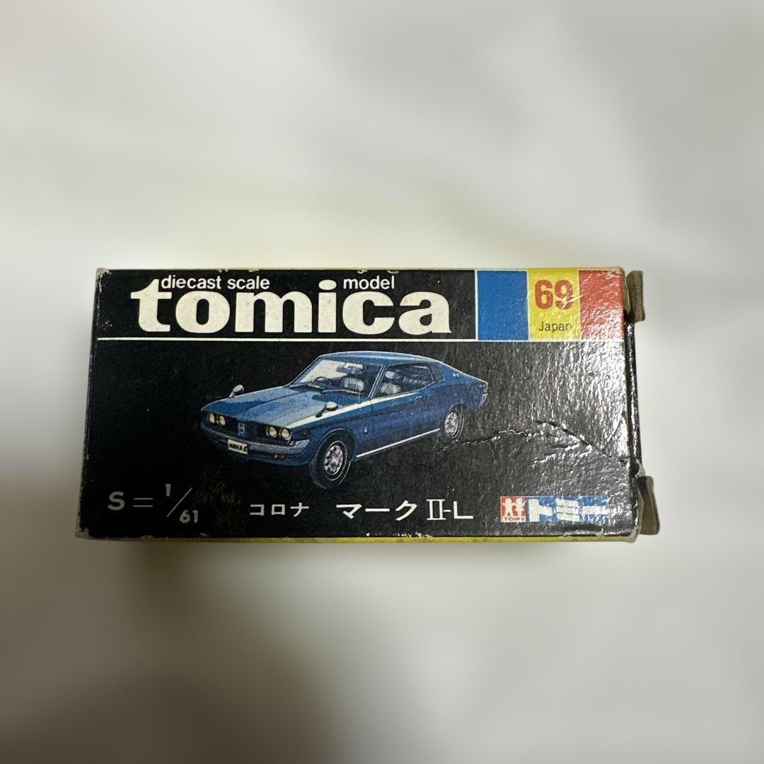 トミカ 69 コロナ マークII-L ホワイト