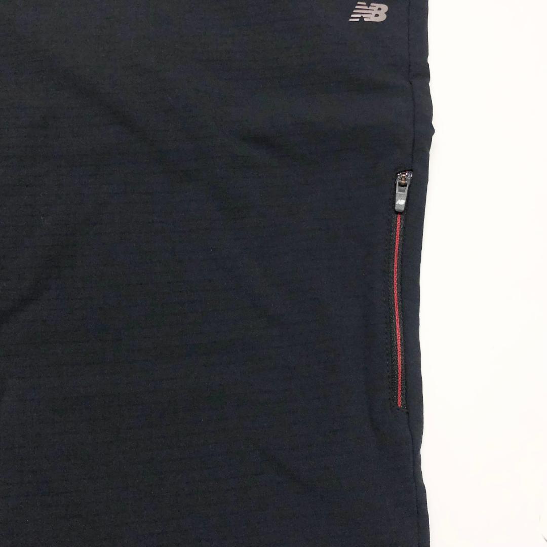 ○★新品未使用　NEW BALANCE　テーパードパンツ　5　ブラック