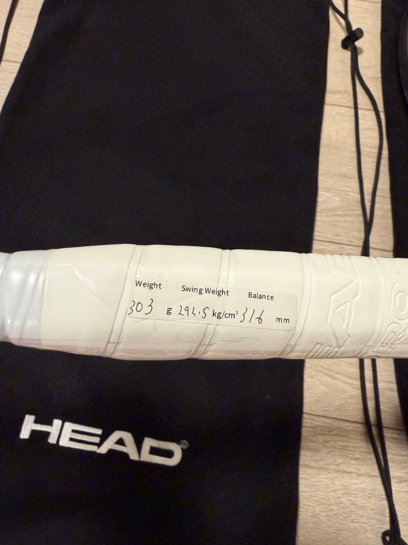 新品未使用と試打のみ スペック近い二本組 HEAD SPEED MP 2026