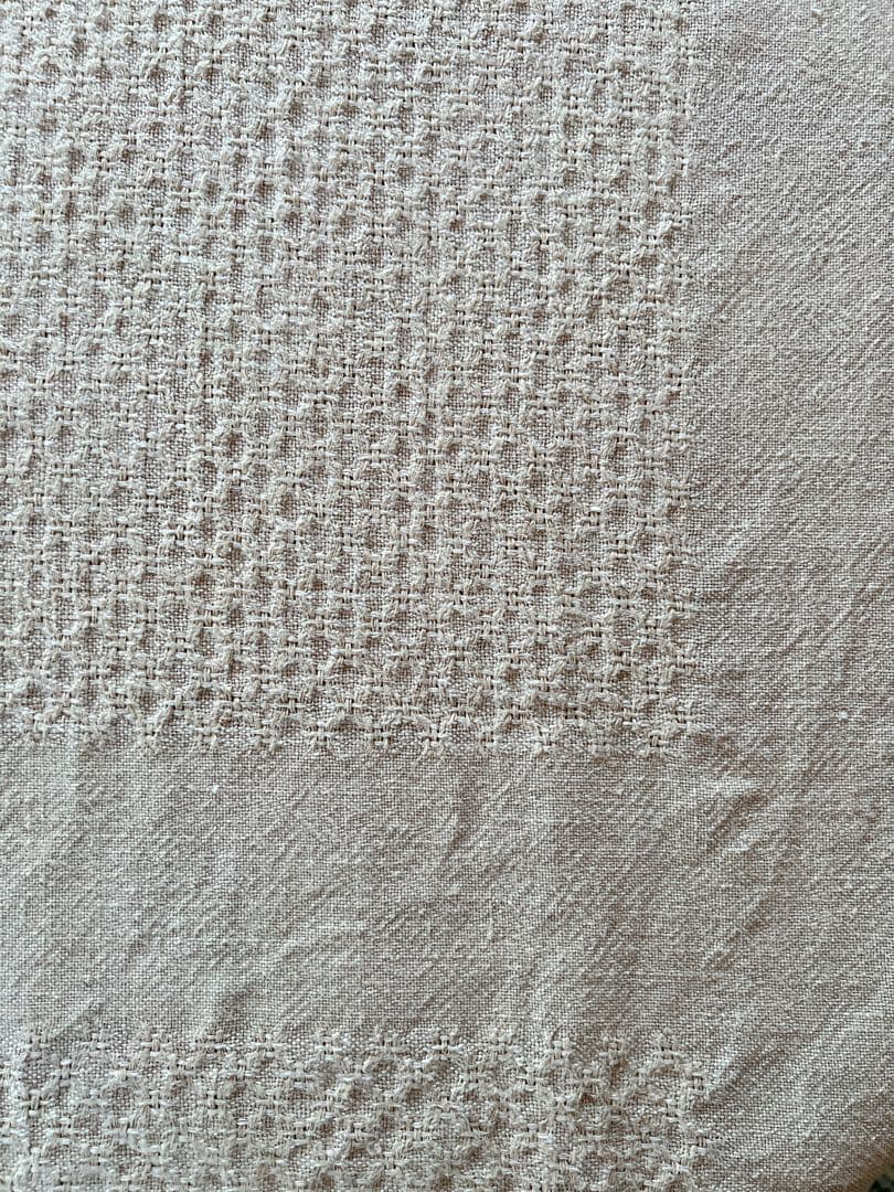 From Sweden＊Vintage 100% linen Cloth・*