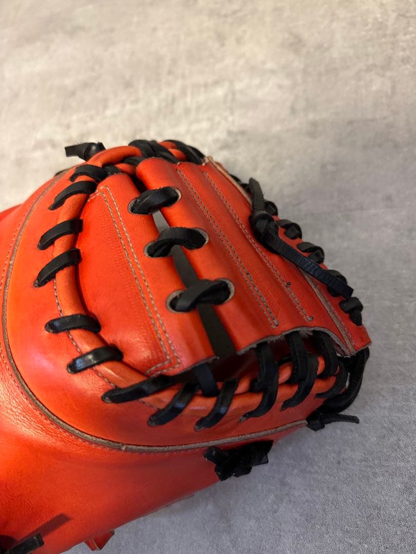 ZETTプロステータス 硬式 キャッチャーミット フルオーダー キップ 中村悠平