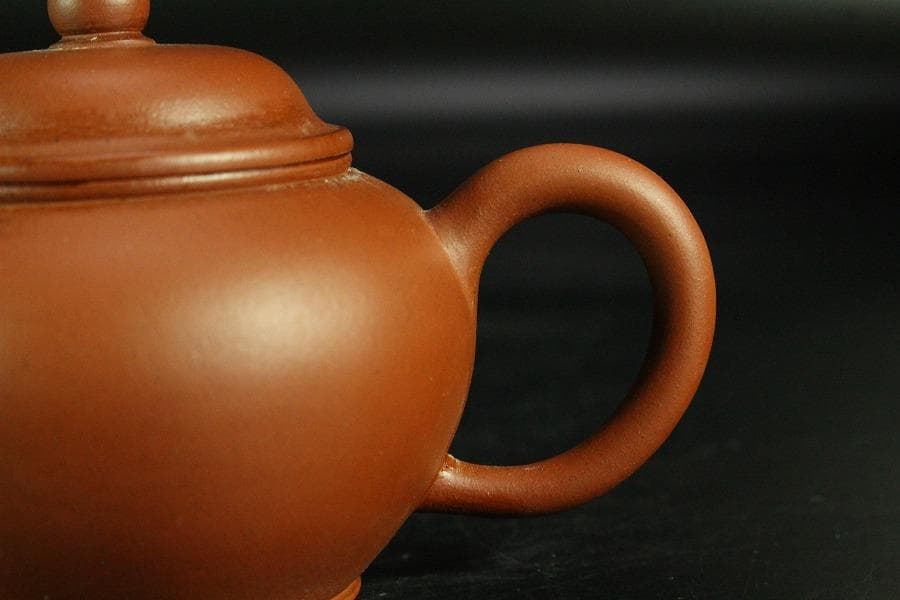 中国美術 煎茶 朱泥 茶器 急須 在印(K-YC692)