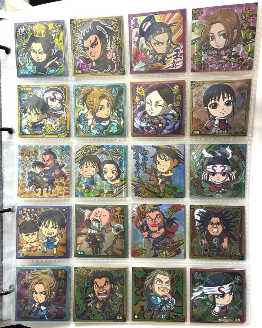 キングダム シールウエハース vol.1＆vol.2 コンプリート 計63枚