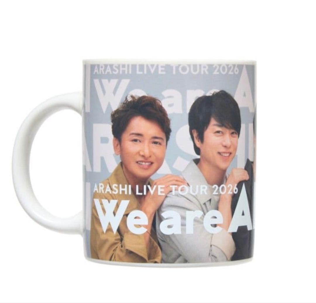 We are ARASHI LIVE TOUR 2026 チェンジングマグカップ