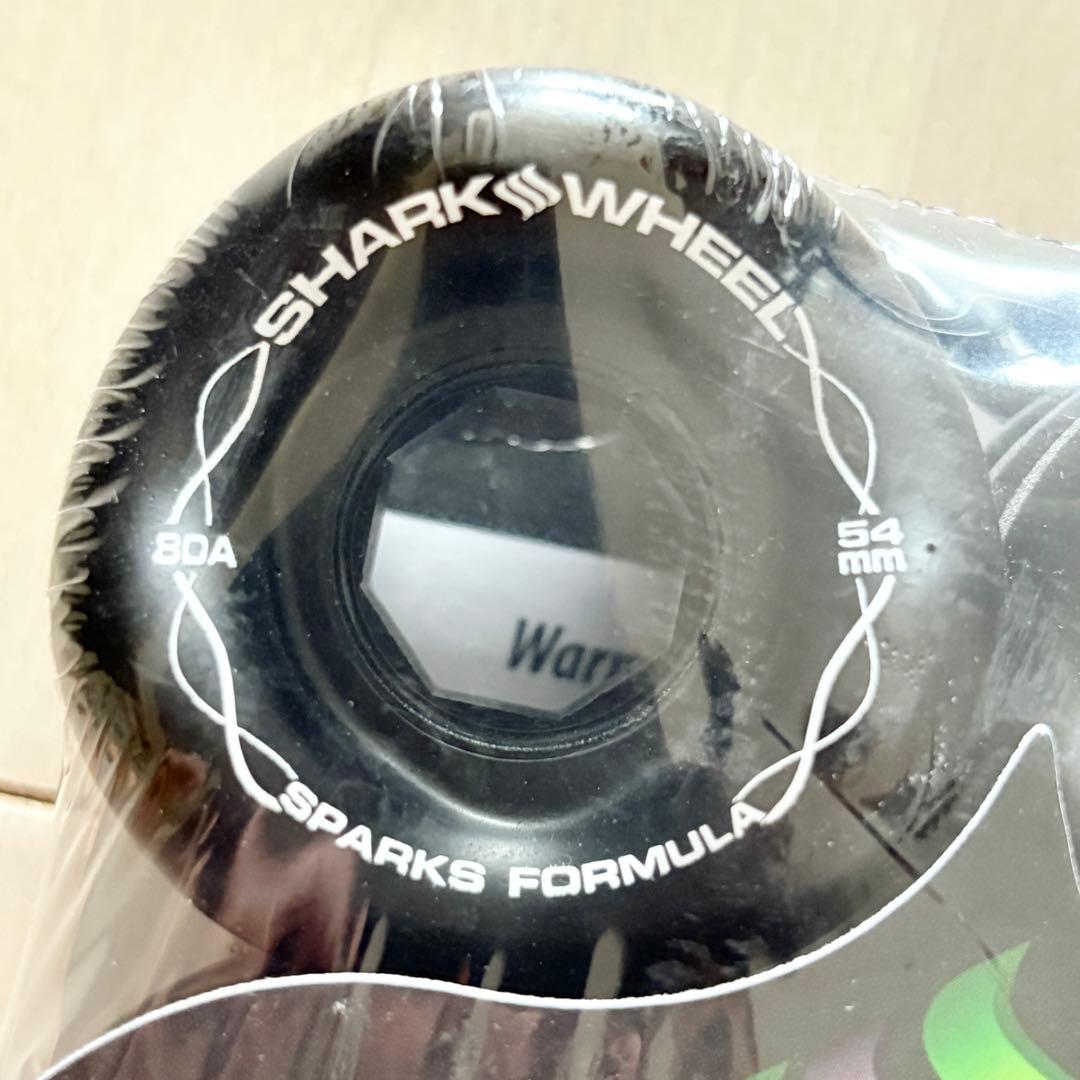 03☆新品 未開封☆ シャークウィール 54mm 80a ブラック