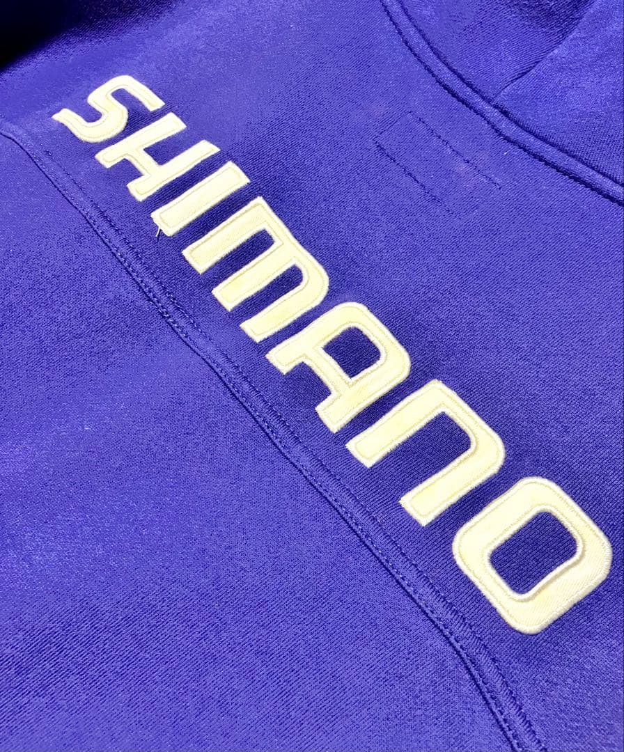 SHIMANO シマノ パーカー 一般非売品 希少品 刺繍ロゴ チームシマノ