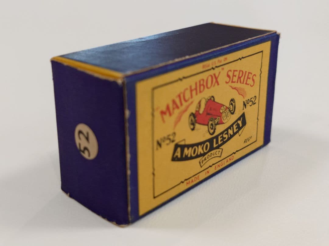 ミニカー MATCHBOX No.52 MASERATI 4CL T