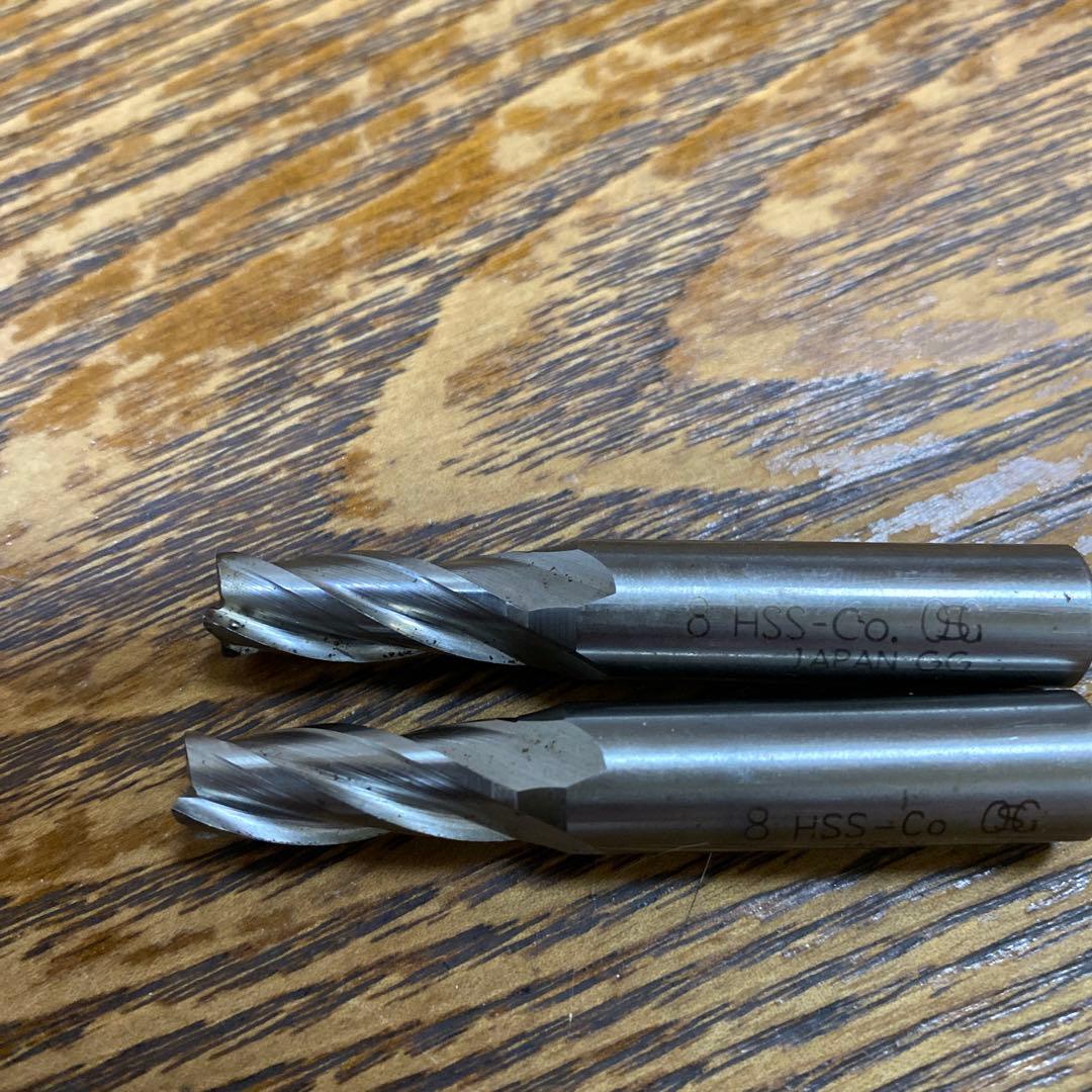 OSG エンドミル4枚刃8mm