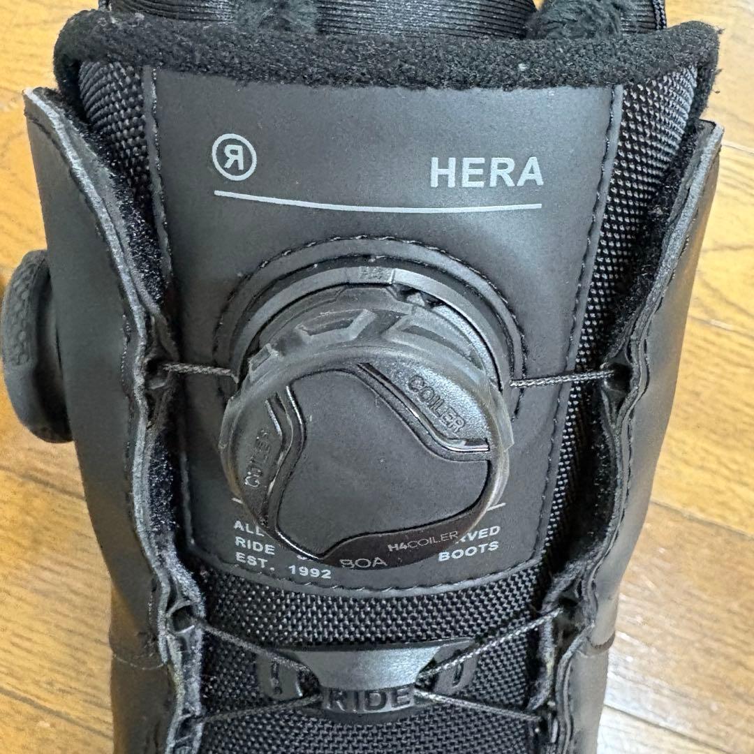 RIDE HERA スノーボードブーツ 24.5cmブラック 美品