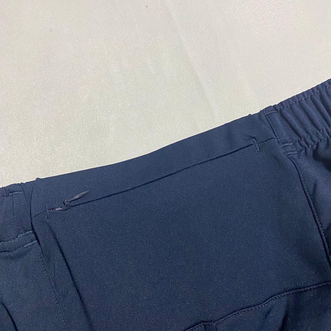 【美品】SVOLME スボルメ のびのびストレッチパンツ ネイビー S サッカー