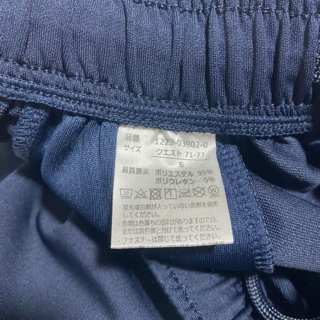 【美品】SVOLME スボルメ のびのびストレッチパンツ ネイビー S サッカー