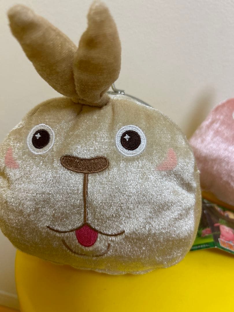 レトロ　ウサビッチ　キラキラがまぐちポーチセット　未使用品　ぬいぐるみ