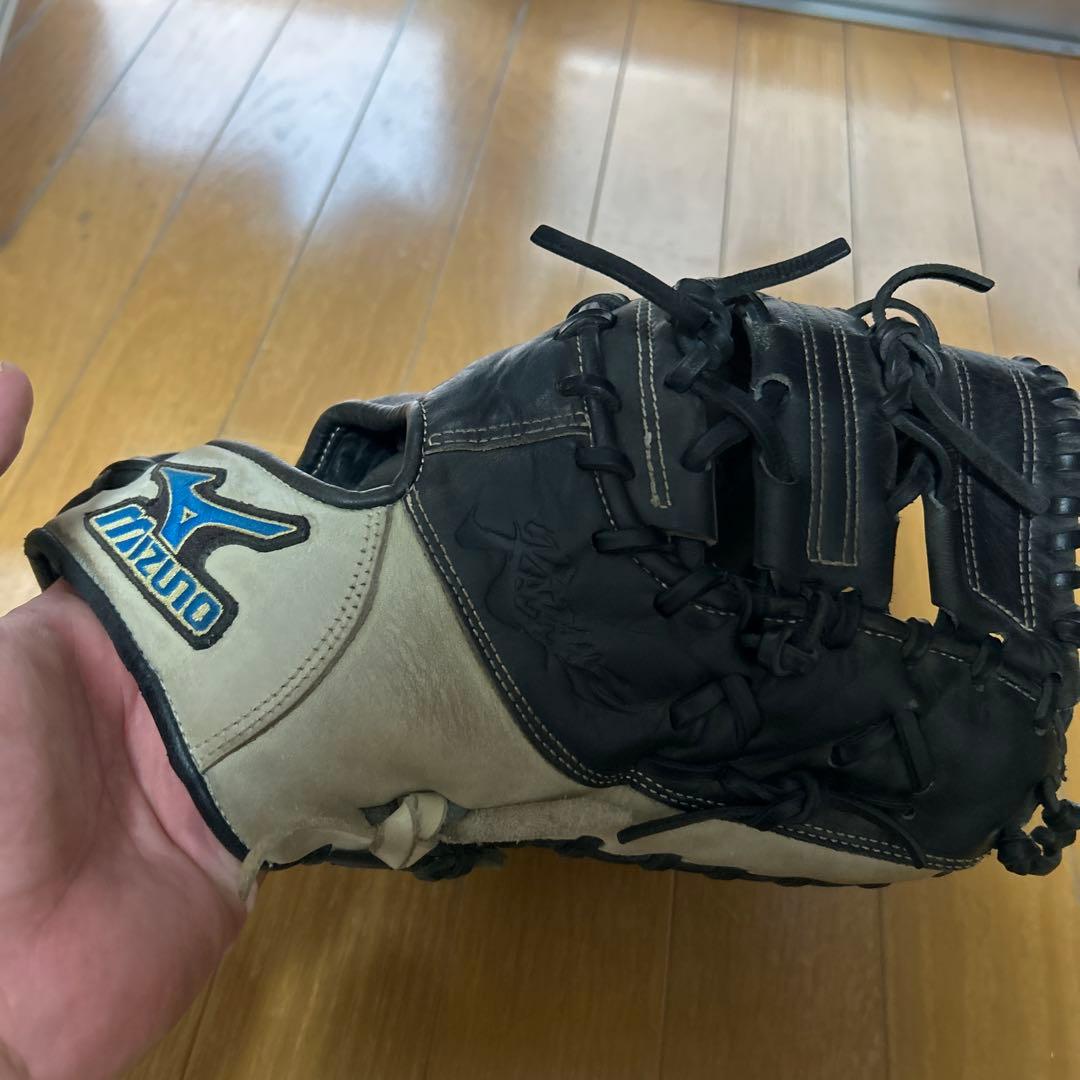 Mizuno 軟式グローブ 黒　ファーストミット