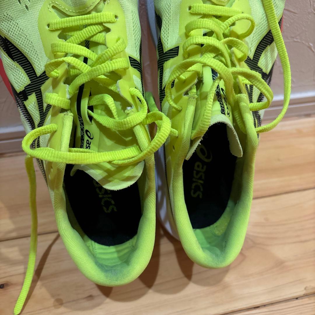 asics マジックスピード4 27.5cm カーボン搭載ランニングシューズ