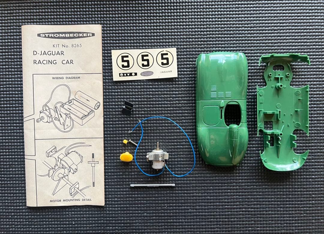 STROMBECKER JAGUAR D type ジャガー スロットカー