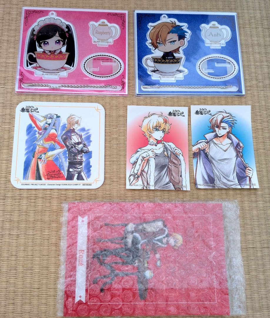 コードギアス　奪還のロゼ　アクリルスタンド　グッズセット