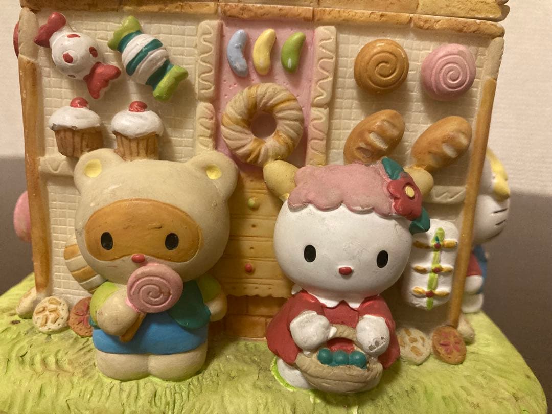 ✨希少品✨ハローキティ&ミミィ お菓子のお家　小物入れ
