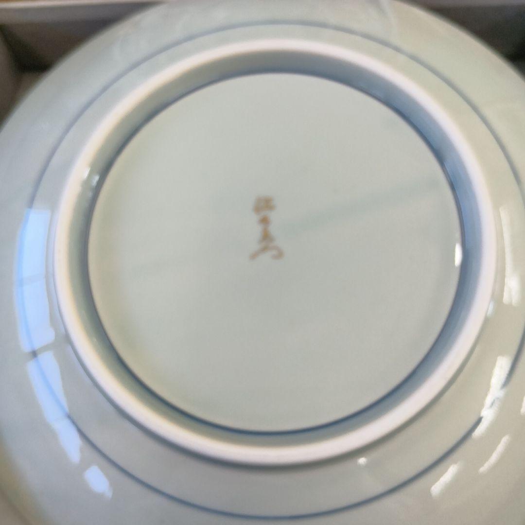 有田焼　古伊万里　菊割　10号皿
