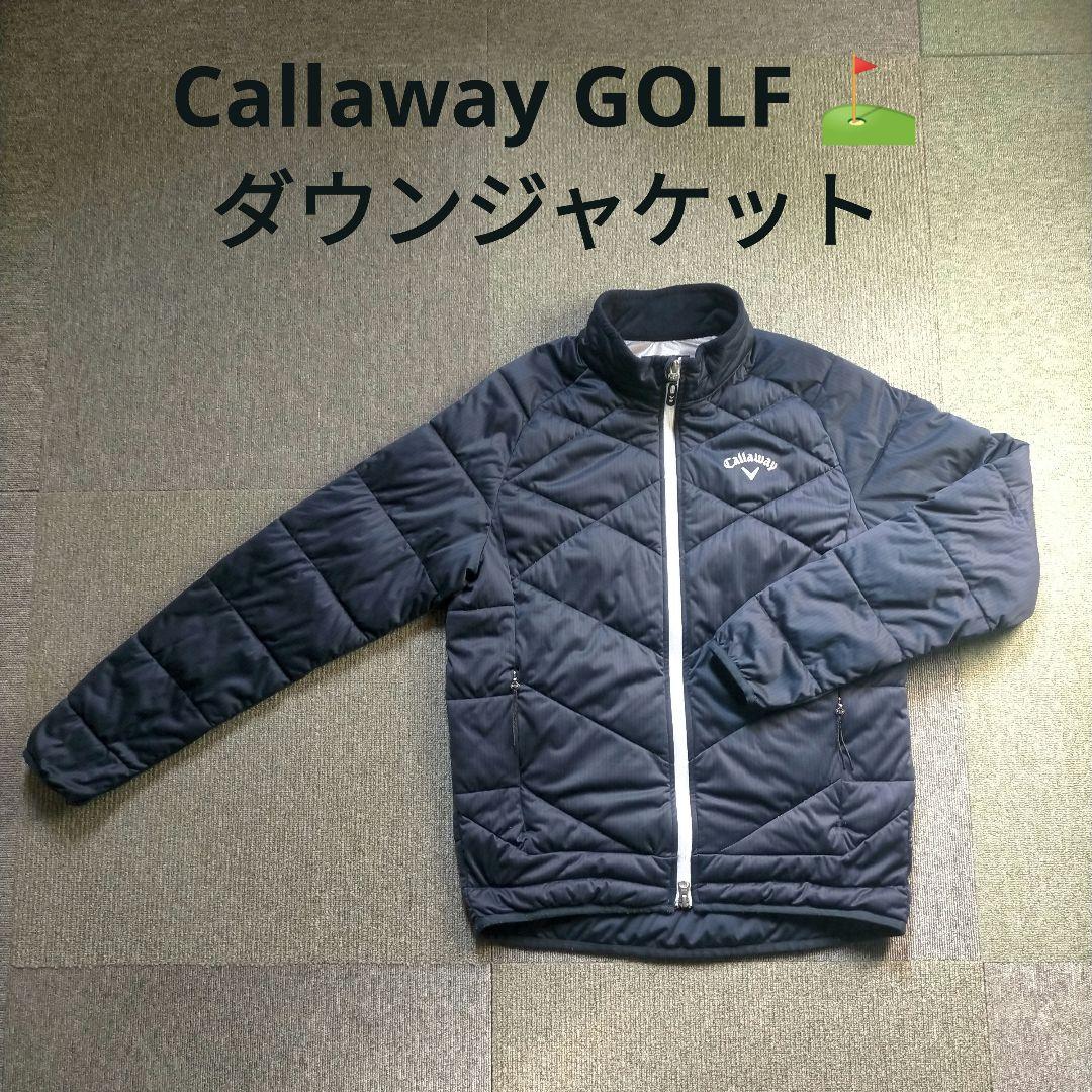 【美品】Callaway GOLF キャロウェイ ゴルフ ゴルフウェア ダウン