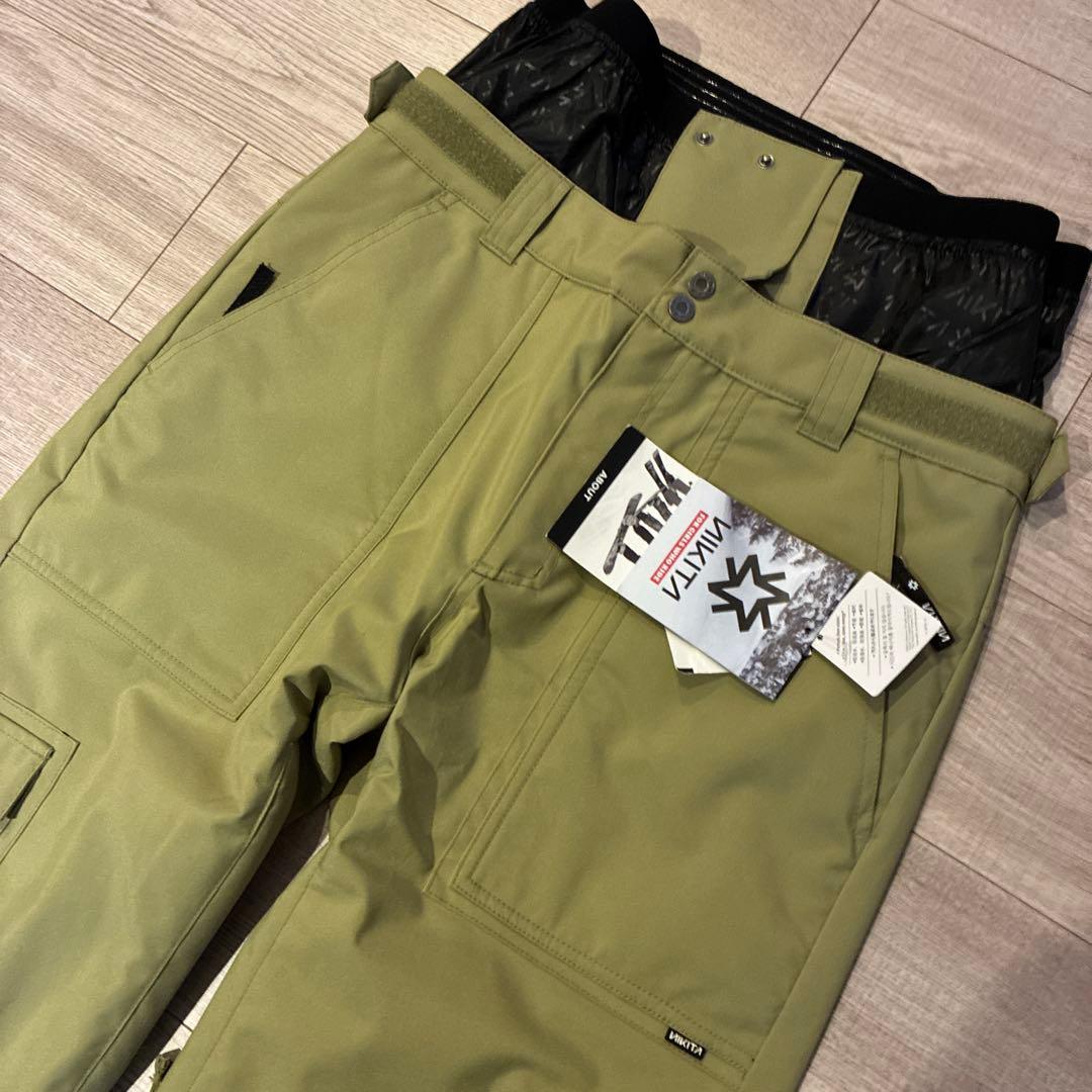 未使用 NIKITA スノーボードウェア パンツ SHASTA PANT Ｌ