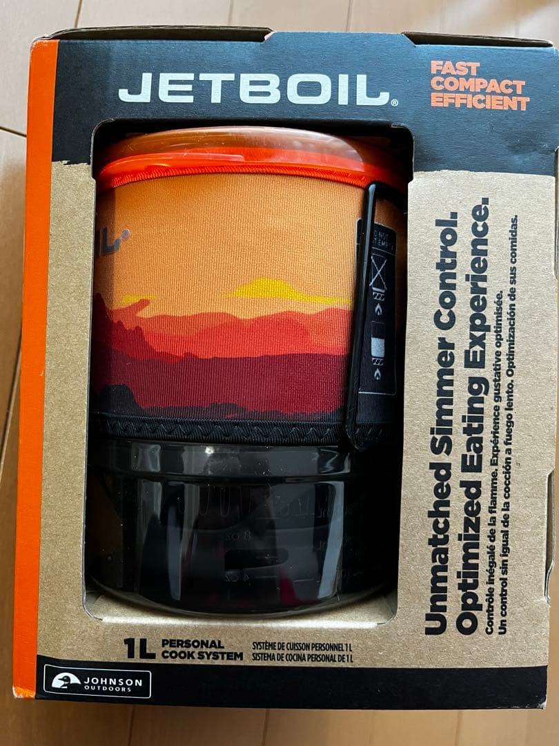【未使用】JETBOIL MINIMO（ジェットボイル　ミニモ)サンセットカラー