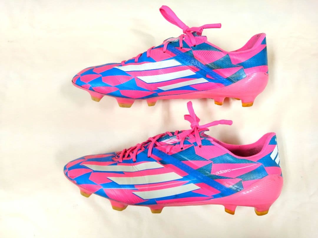 27.0 アディダス F50 adizero アディゼロ FG　ソーラーピンク