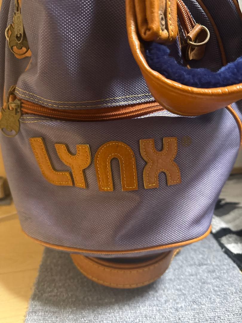 Lynx（リンクス）ヴィンテージキャディバッグ 革