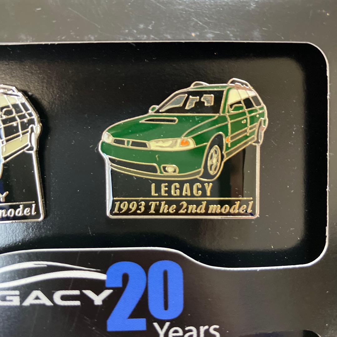 スバル レガシー 20周年記念ピンバッジセット
