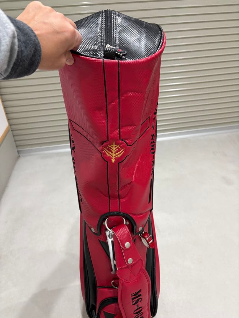 シャア・アズナブル専用　ゴルフバッグ・キャディバッグ