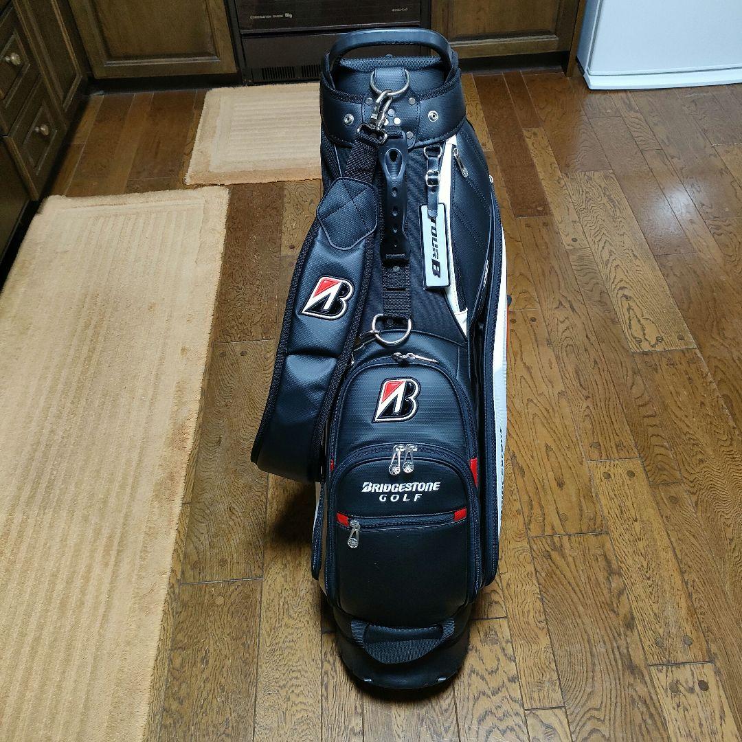 クリ。BRIDGESTONE GOLF キャディバッグ スタンド付き
