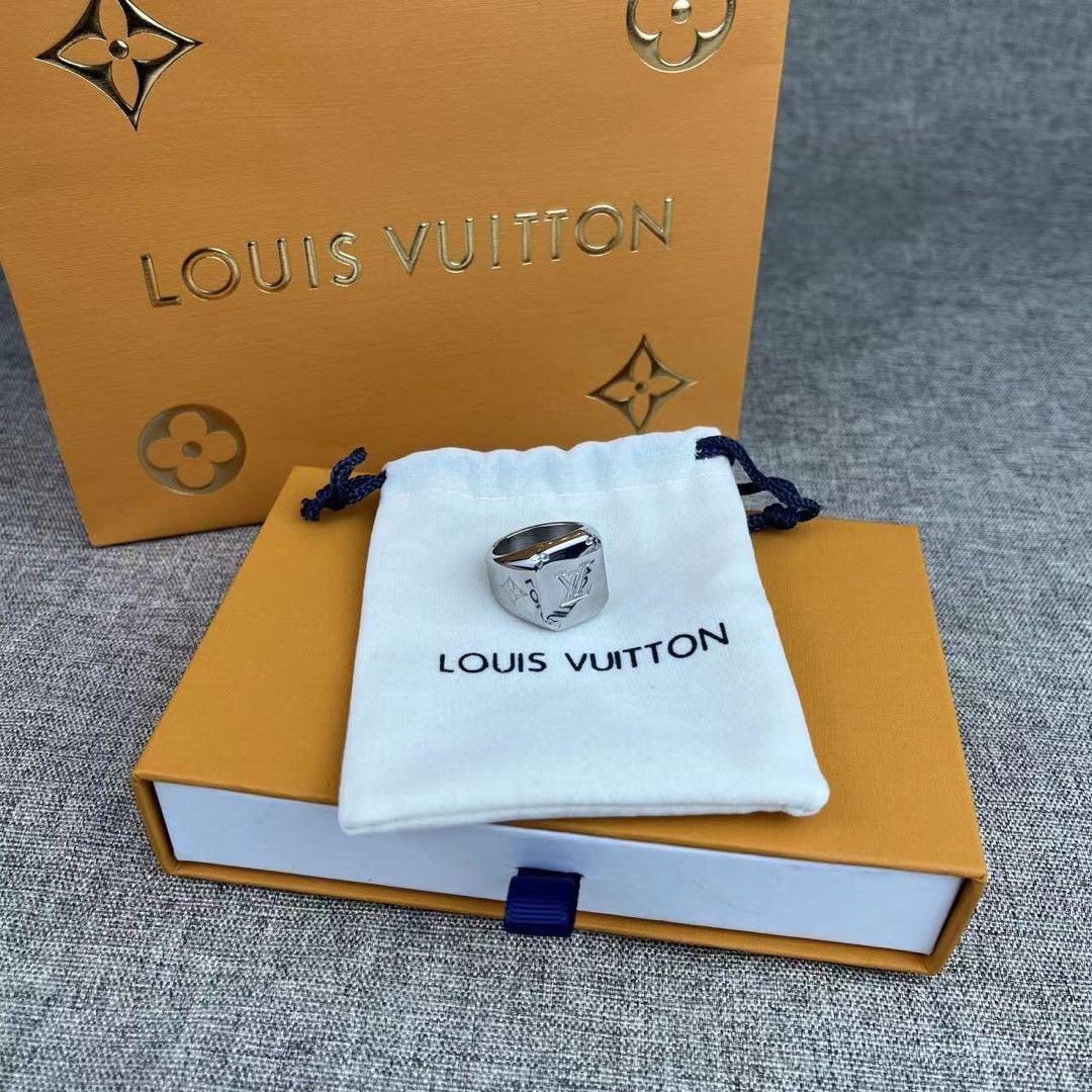 ルイヴィトン ノベルティ シグネットリング モノグラム LV