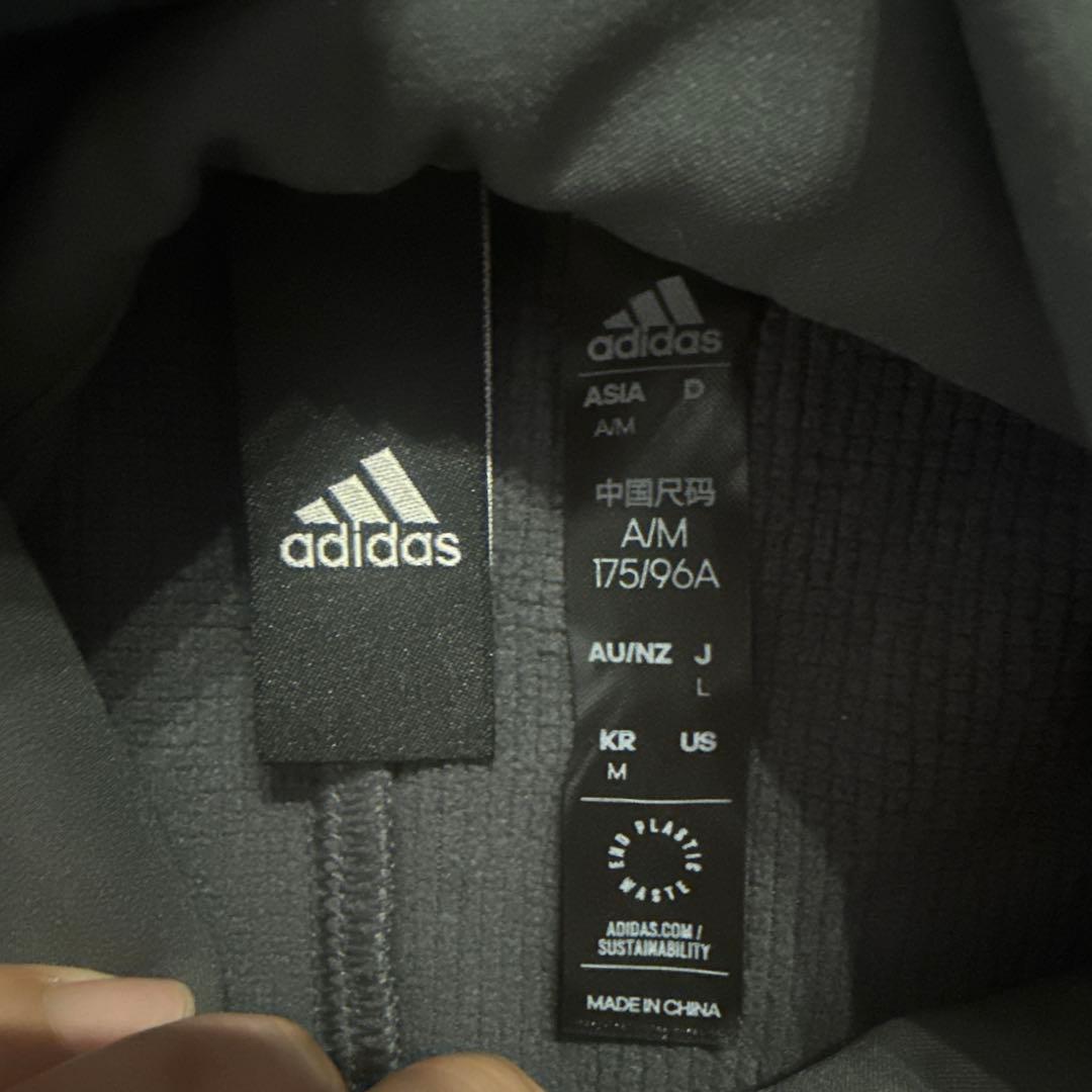adidas グレーアウター adidas ブラックパンツ 単品購入も可