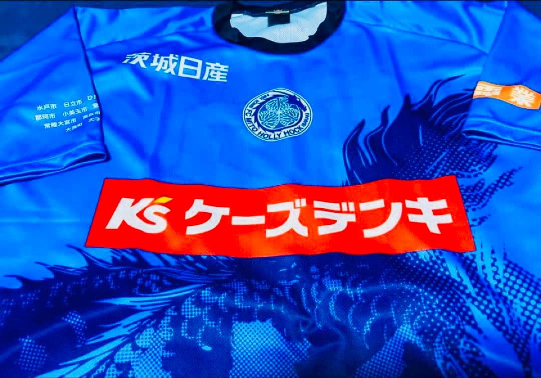 新品　水戸ホーリーホック 12 MITO 応援ユニフォーム　Ｔシャツ LL
