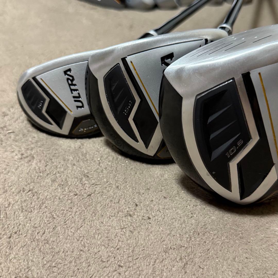 Wilson ウィルソン　ゴルフ　ウルトラ　プラス　パッケージセット　9本セット