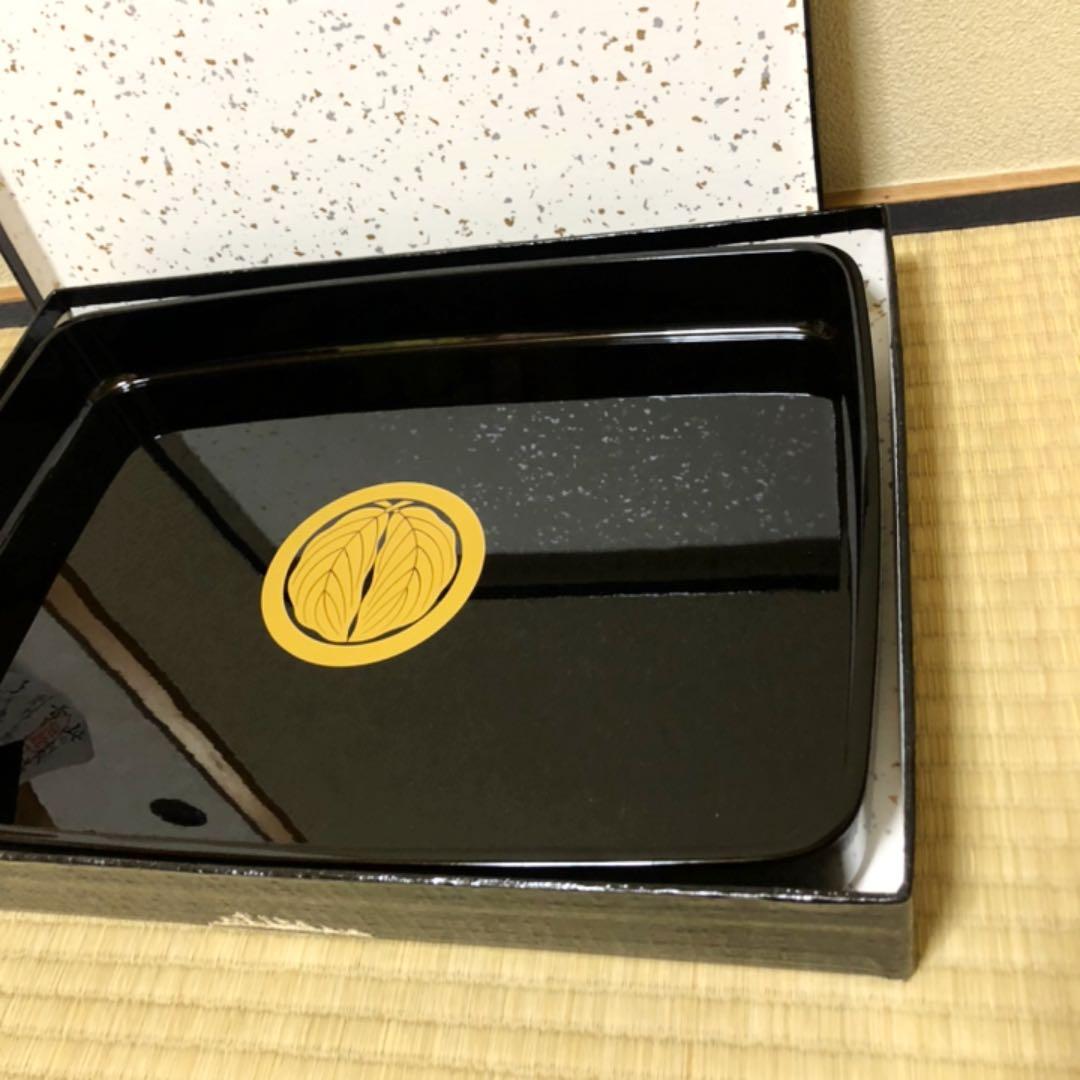 漆　お盆　伝統工芸品