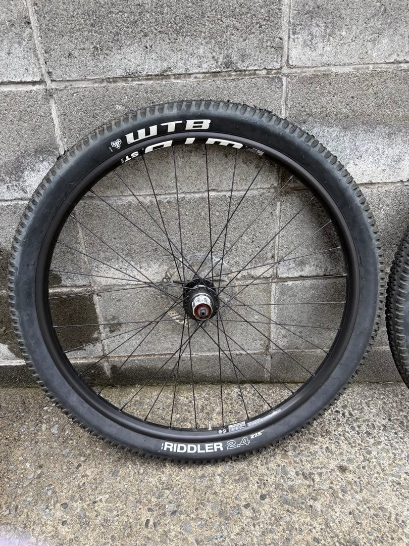 SURLY ブリッジクラブ完成車外し ホイール 前後セット タイヤローター付き