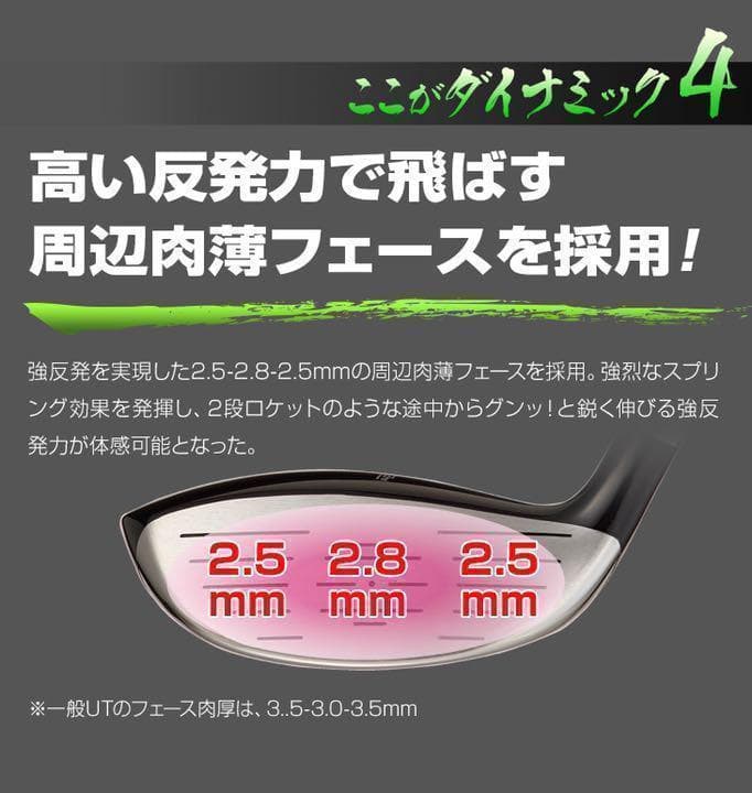 ★ 1.3.5.7.9番★豊富に選べて最安値★ ダイナミクス 適合限界強反発FW