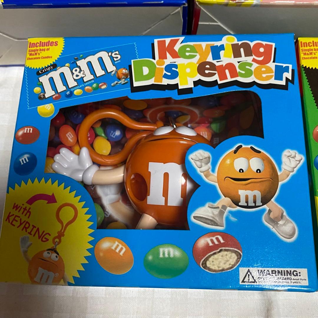 m&m's キーリングディスペンサー　5色セット　5つセット