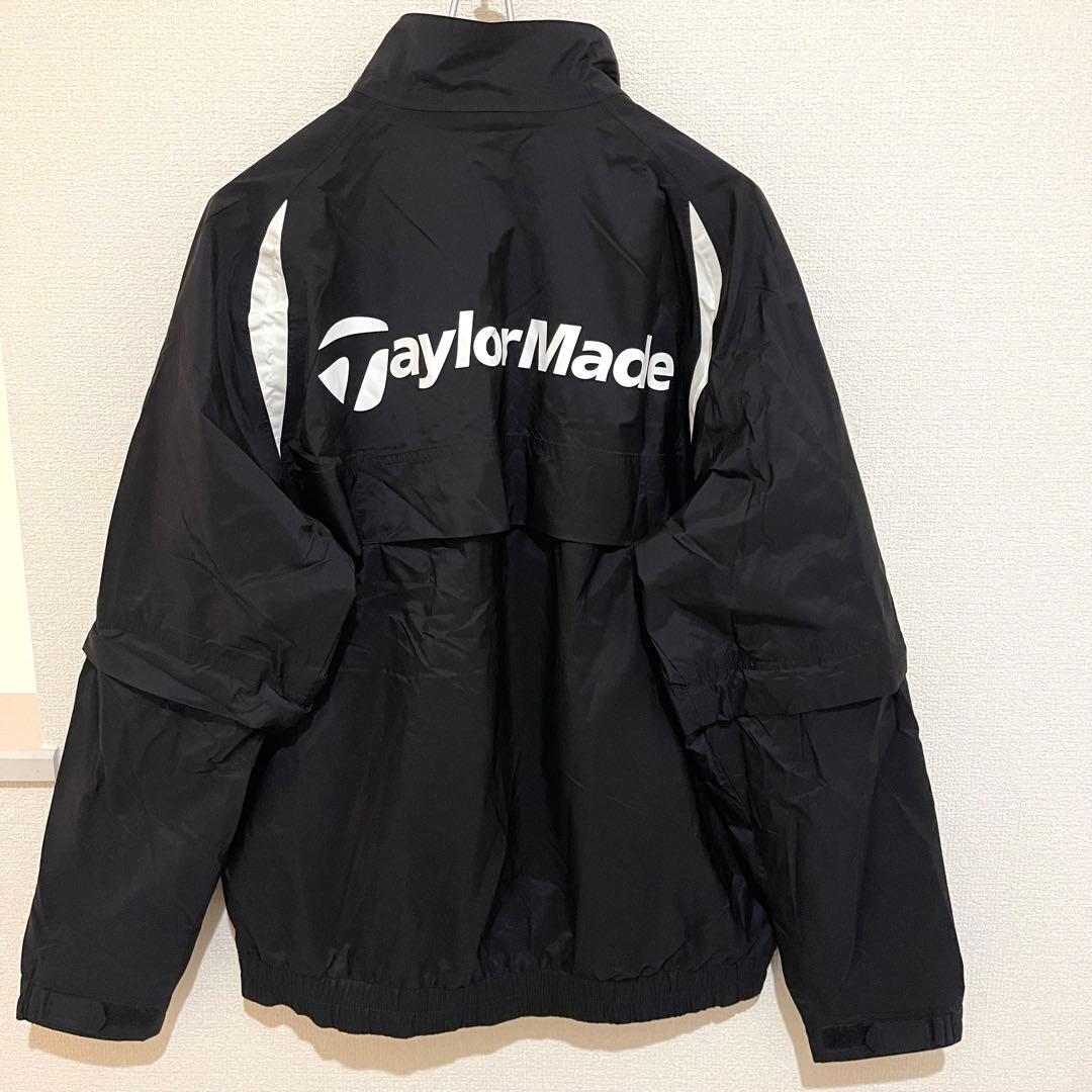【美品】TaylorMade バックプリント 2way ナイロンジャケット