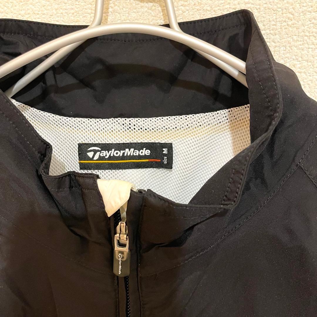 【美品】TaylorMade バックプリント 2way ナイロンジャケット