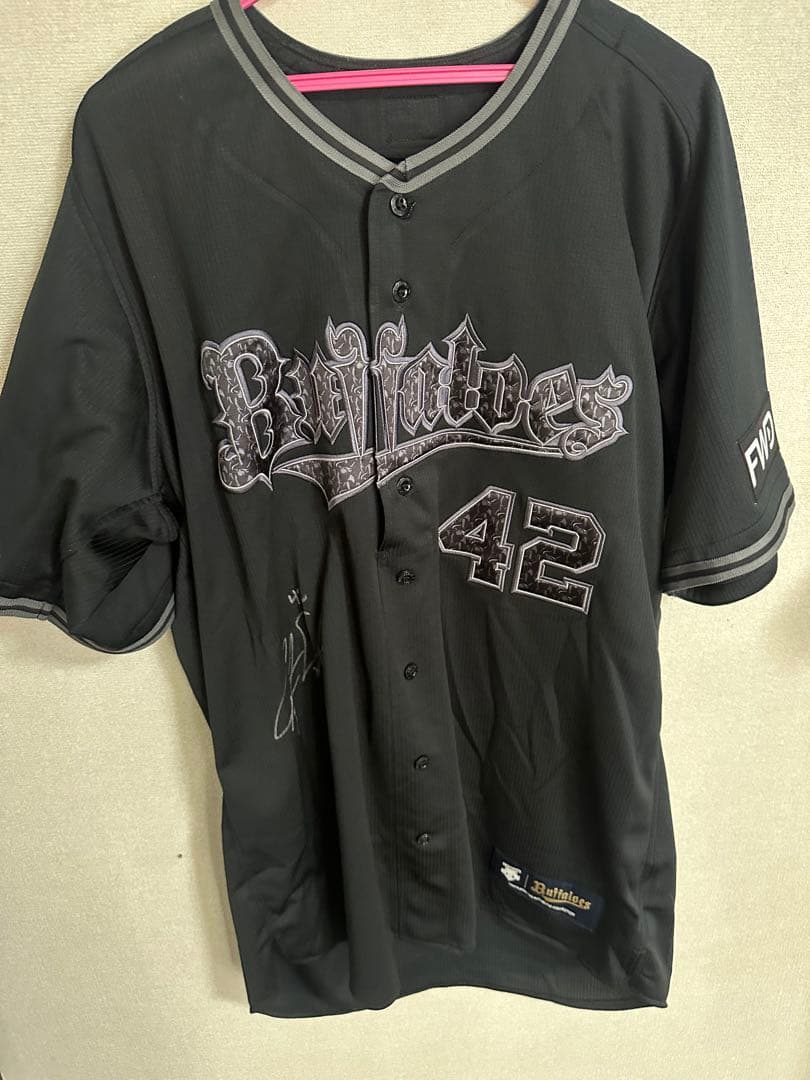 元オリックス　エップラー投手 夏の陣ユニフォーム 【サイン入り　実使用ユニ】