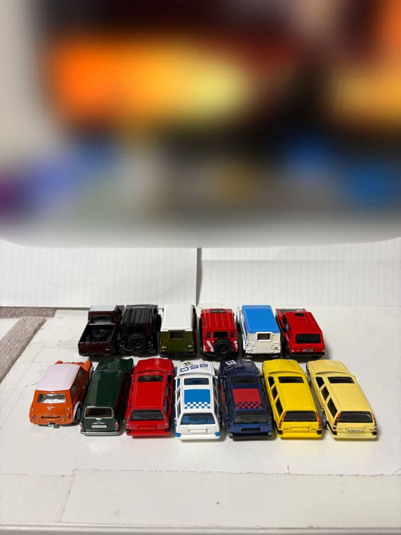 ホットウィールミニカー　ランドローバー&ボルボ 13台セット