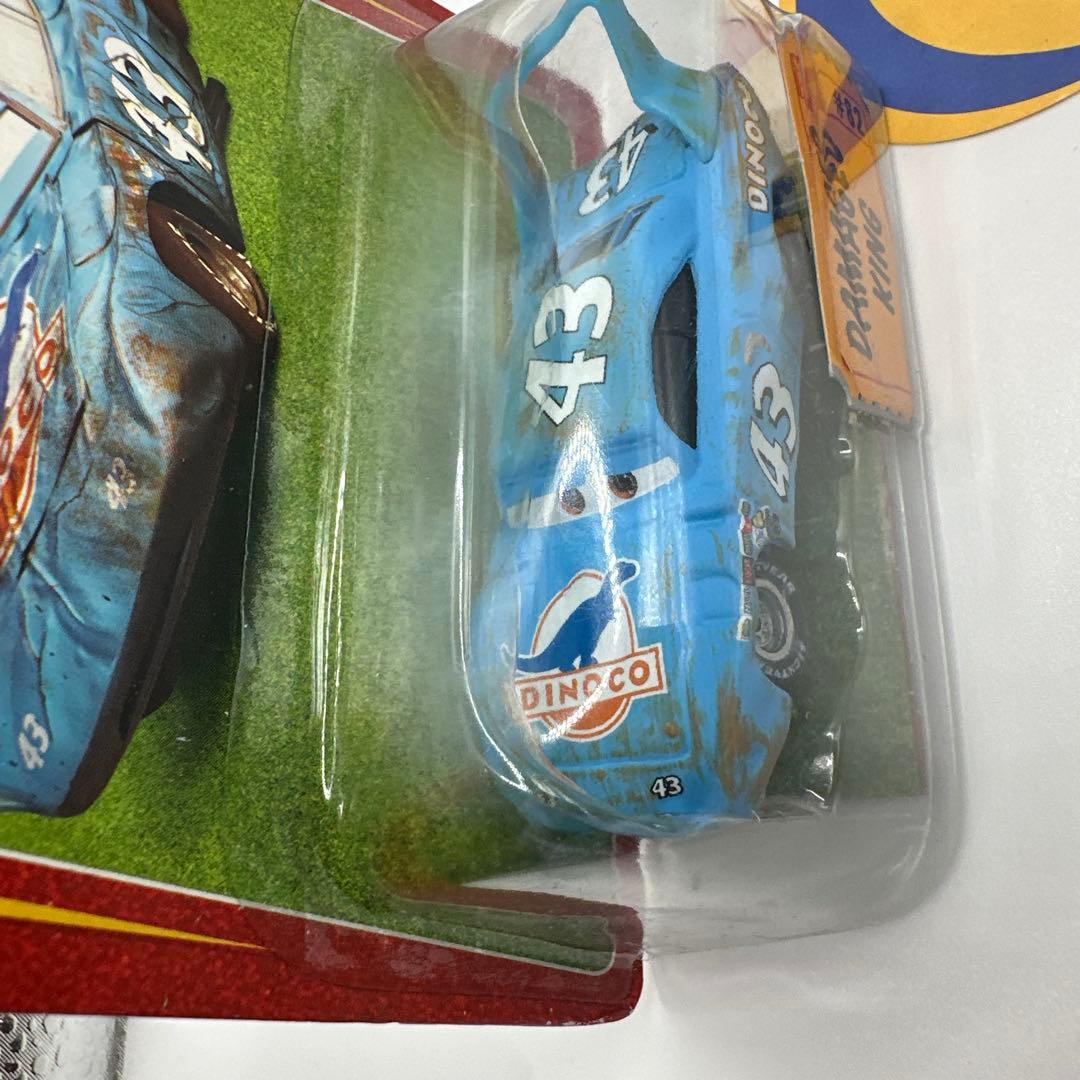 カーズ マテル DAMAGED KING ピクサー ディズニー